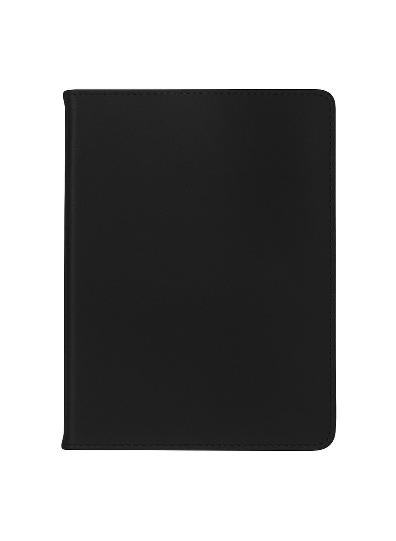 Elegant Leather Case with Full Protection and Foldable Stand for Samsung T585 – Black - Image 3