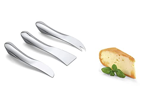 Philippi Set of 3 Wave Cheese Knives - Image 1