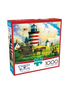 Buffalo Buffalo Games - Charles Wysocki - The Three Sisters - 1000 Piece Jigsaw Puzzle  - Image 1