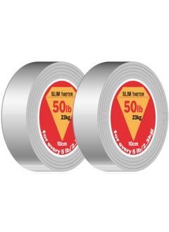 KLAPiT KLAPiT SUPER TAPE Double Sided, Heavy Duty Mounting Tape Holds 50 Pounds or 23Kg Weight Using Enhanced Nano Technology. Clear Tape for Wall, Wood, Tile, Stone, Glass, Metal and Acrylic 2pc Pack  - Image 2