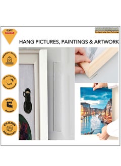 KLAPiT KLAPiT SUPER TAPE Double Sided, Heavy Duty Mounting Tape Holds 50 Pounds or 23Kg Weight Using Enhanced Nano Technology. Clear Tape for Wall, Wood, Tile, Stone, Glass, Metal and Acrylic 2pc Pack  - Image 3