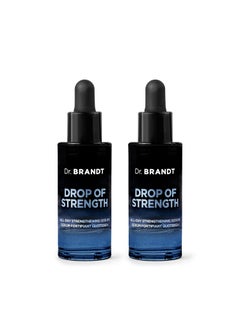 Dr. Brandt Skincare Dr Brandt Drop of Strength AllDay Strengthening Serum  05 fl oz Pack of 2  Enhances Skin Resilience  Provides Instant Hydration 
