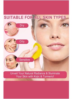 MOSH 40Pcs Kojic Acid & Turmeric Cleansing Pads for Dark Spots Turmeric Kojic Acid Cleansing Pads Helps Balance Skin Oil & Water Fade Spot Remove Excess Keratin Clean Oil Kojic Acid Pads  - Image 5