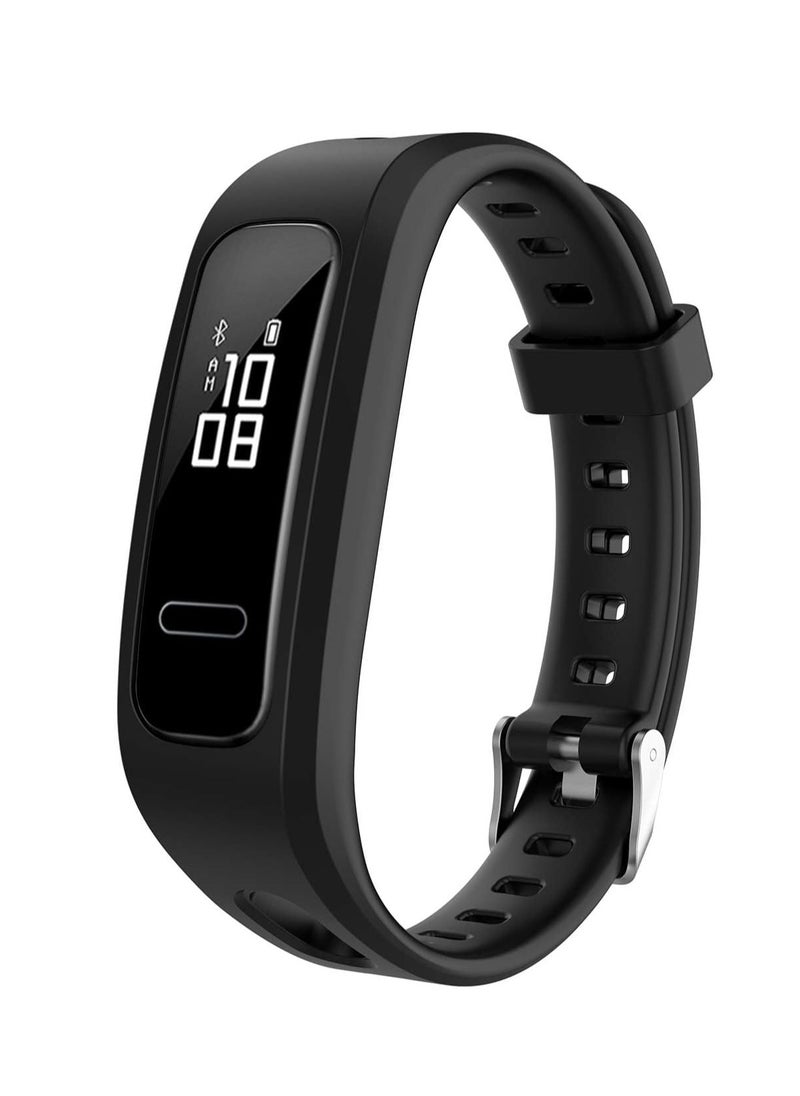 Generic - Silicone Watch Band Strap Compatible for Running Version/Huawei Band 3e Smart Watch Bracelet Replacement - Image 1