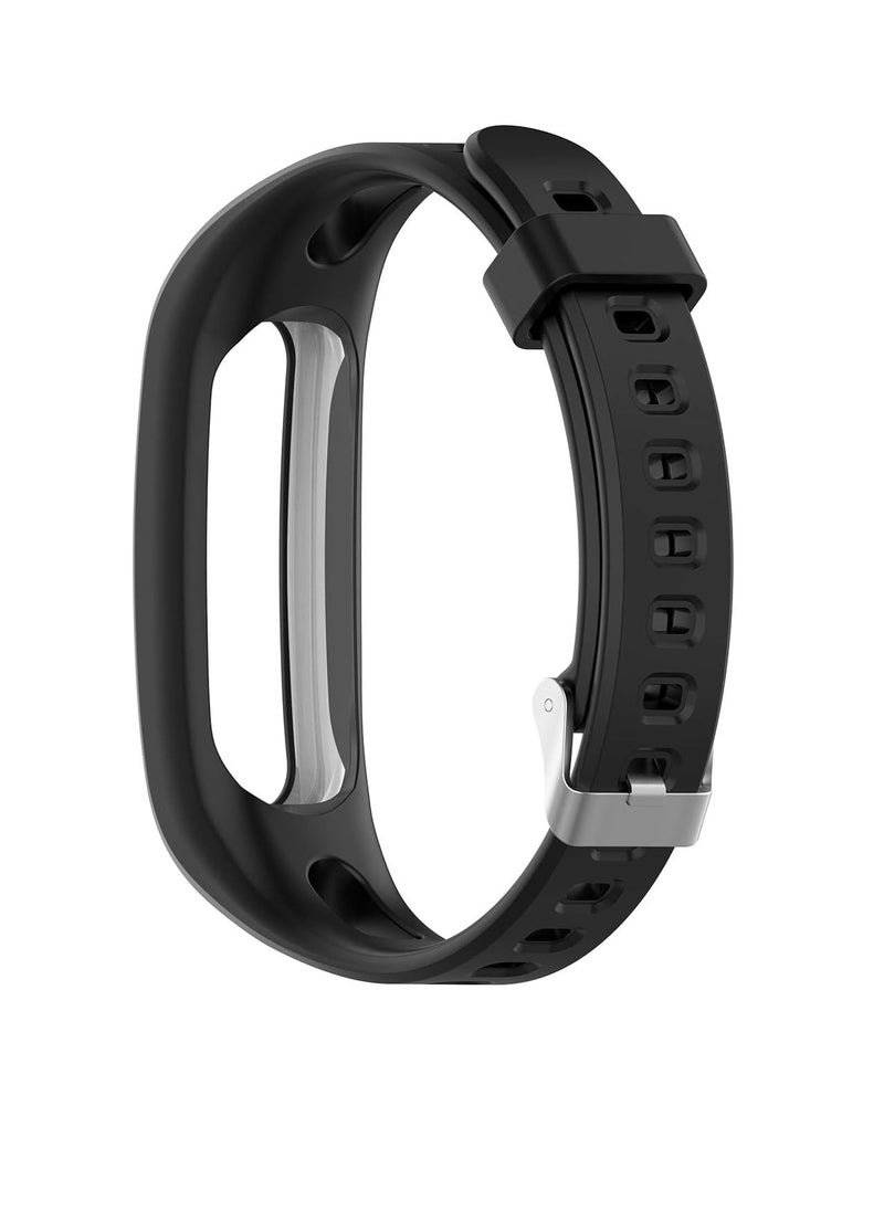 Generic - Silicone Watch Band Strap Compatible for Running Version/Huawei Band 3e Smart Watch Bracelet Replacement - Image 1