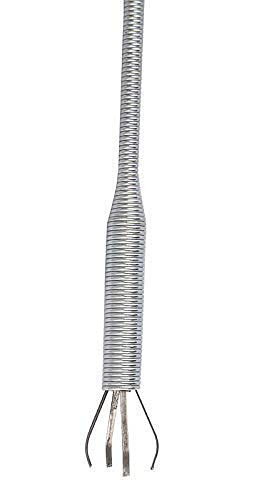 Dkriva أدوات تنظيف الشعر متعددة الوظائف والاستخدامات من دكريفا - أداة تنظيف المجاري، الأنابيب، الأحواض، المدخنة، حوض الغسيل ومخلب تنظيف المجاري بسلك نابض لمغاسل المطبخ من الفولاذ المقاوم للصدأ (1 قطعة) - Image 2