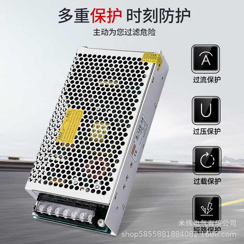 Miwei 120W Switching Power Supply S-100-24 220V To 24V S-120-12V 10A 5Va 100W 120W - Image 3