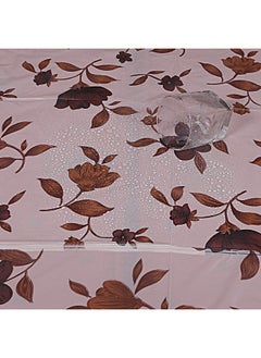 Kuber Industries Kuber Industries Polyester Flower Printed PVC Waterproof and Dust Proof Double Bed Mattress Protector, Non-Toxic Bed Protector, Mattresses Cover, 80"X80" Inch (Cream), Full (Hs39Kubmart021989)  - Image 3