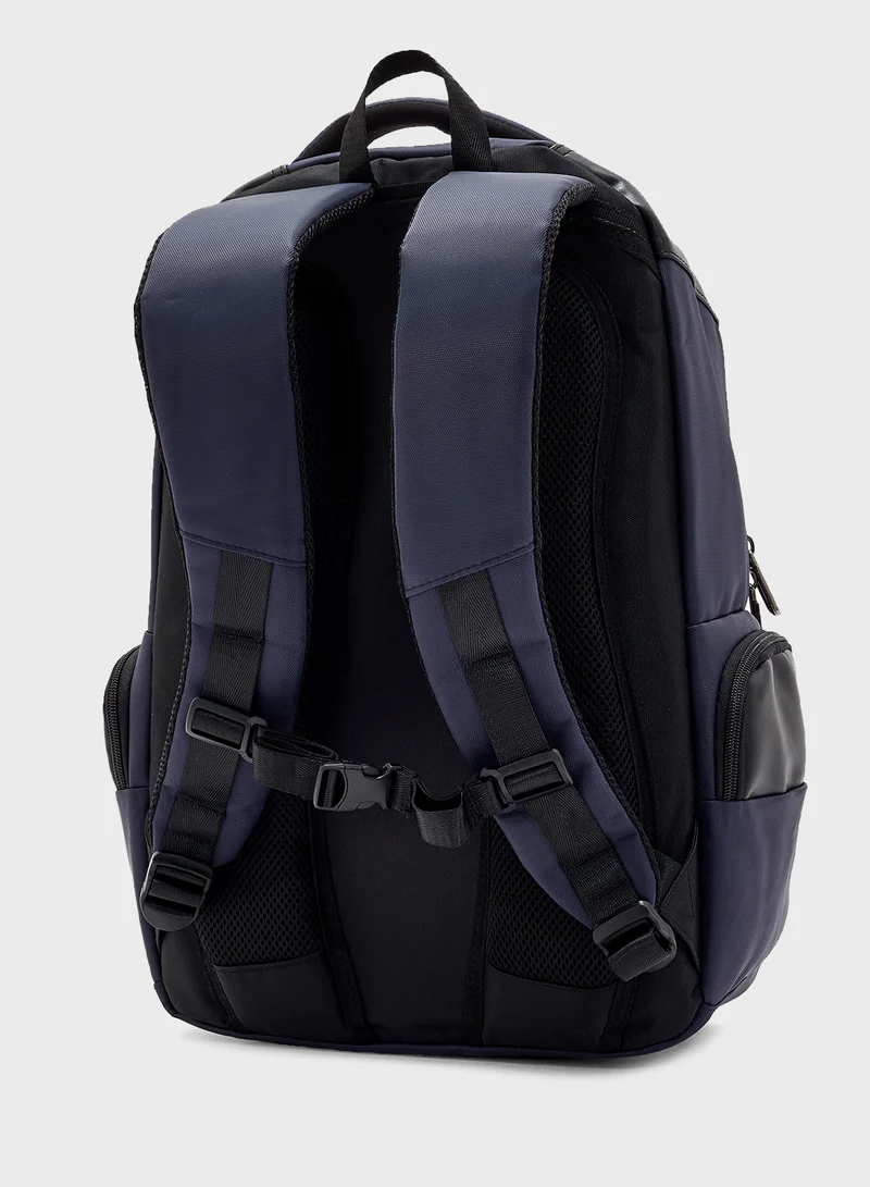 Robert Wood Premium Backpack With Pocket Organiser And Usb Port
