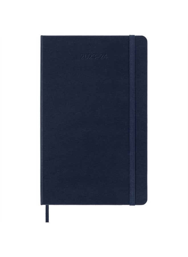 Moleskine 2024 18 Month Weekly Large Hardcover Notebook - Paperback