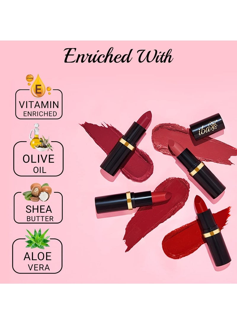 Iba Iba Pure Lips Moisturizing Lipstick Shade A75 Neon Crush 4g  - Image 3