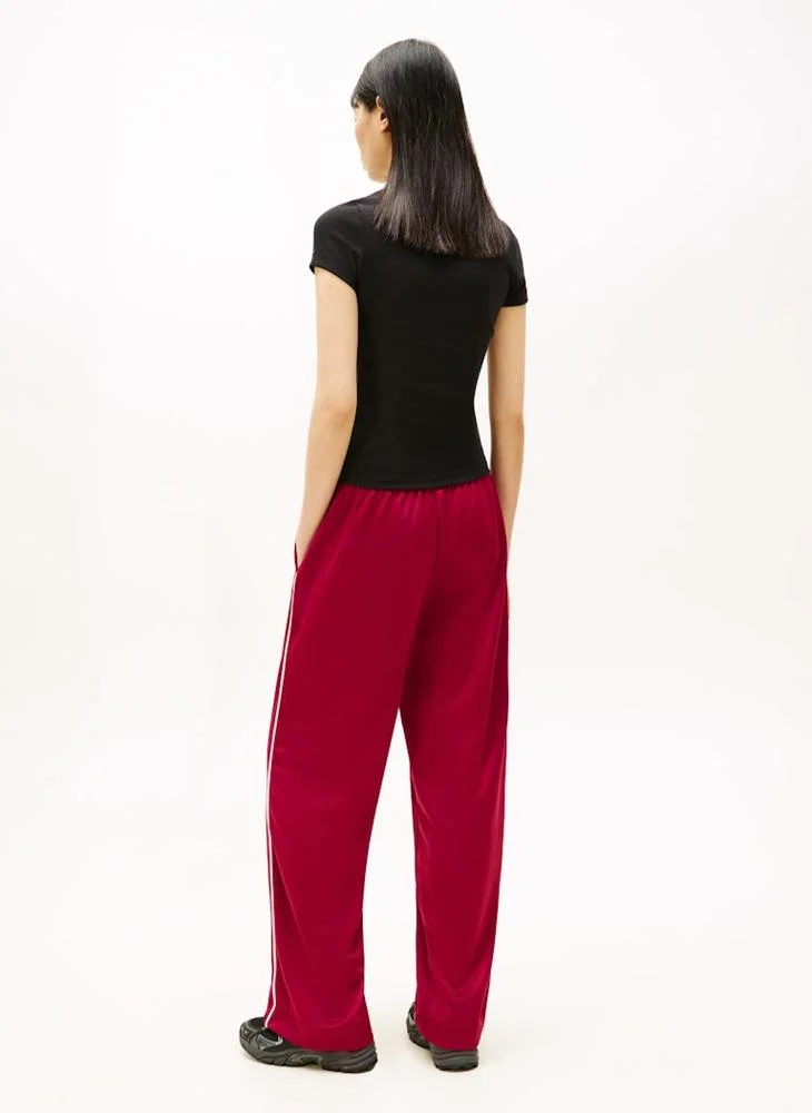 تومي جينز تيشيرت بياقة دائرية برسومات