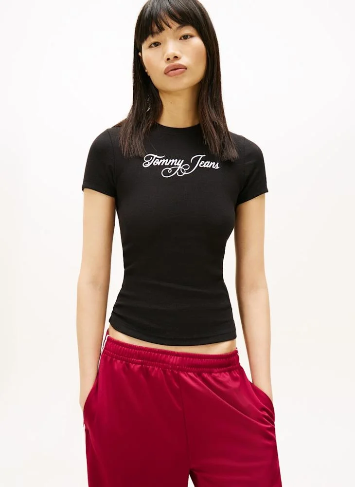 TOMMY JEANS Graphic Crew Neck T-Shirt