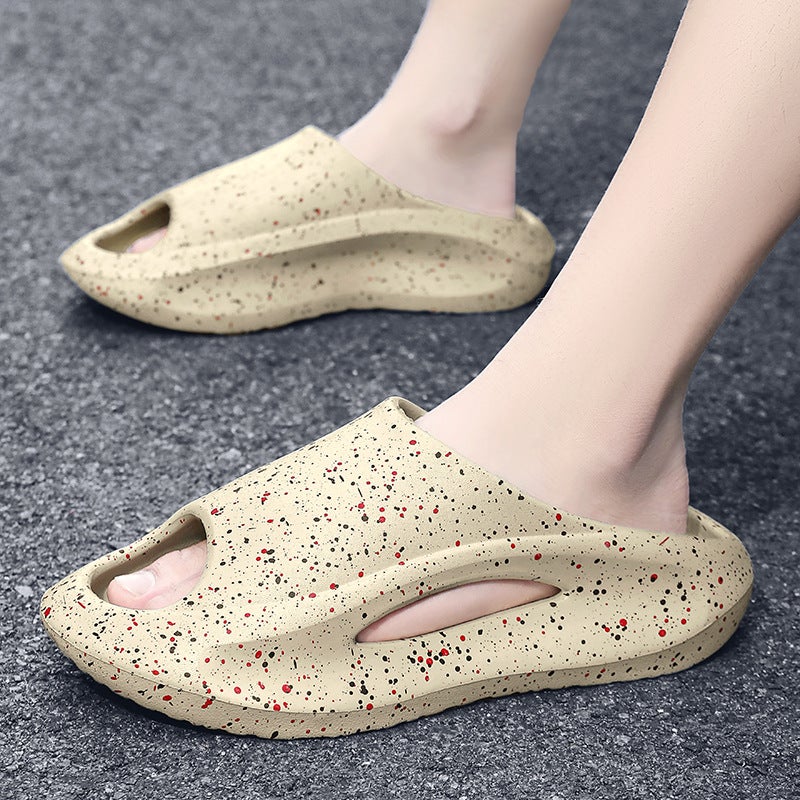 Summer Boys Large Size Slippers Thick Bottom Eva Slippers Outdoor Home Fashion Slippers Sandals Fashionable Beach Slippers - Image 5