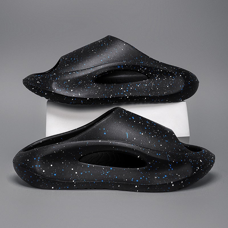 Summer Boys Large Size Slippers Thick Bottom Eva Slippers Outdoor Home Fashion Slippers Sandals Fashionable Beach Slippers - Image 4