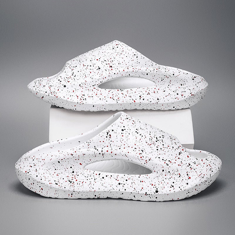 Summer Boys Large Size Slippers Thick Bottom Eva Slippers Outdoor Home Fashion Slippers Sandals Fashionable Beach Slippers - Image 3