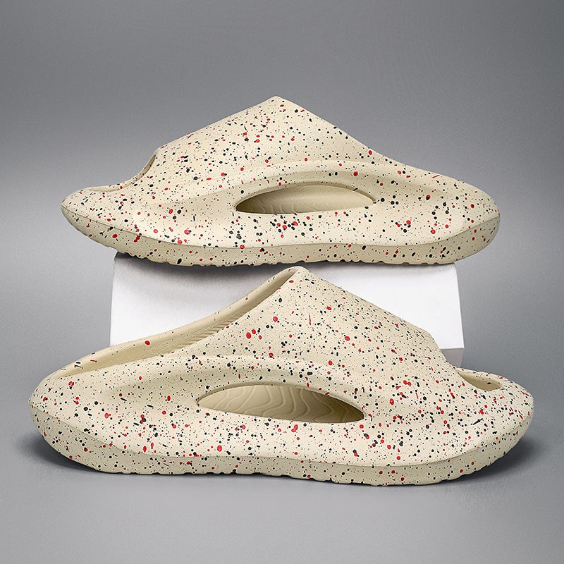 Summer Boys Large Size Slippers Thick Bottom Eva Slippers Outdoor Home Fashion Slippers Sandals Fashionable Beach Slippers - Image 2