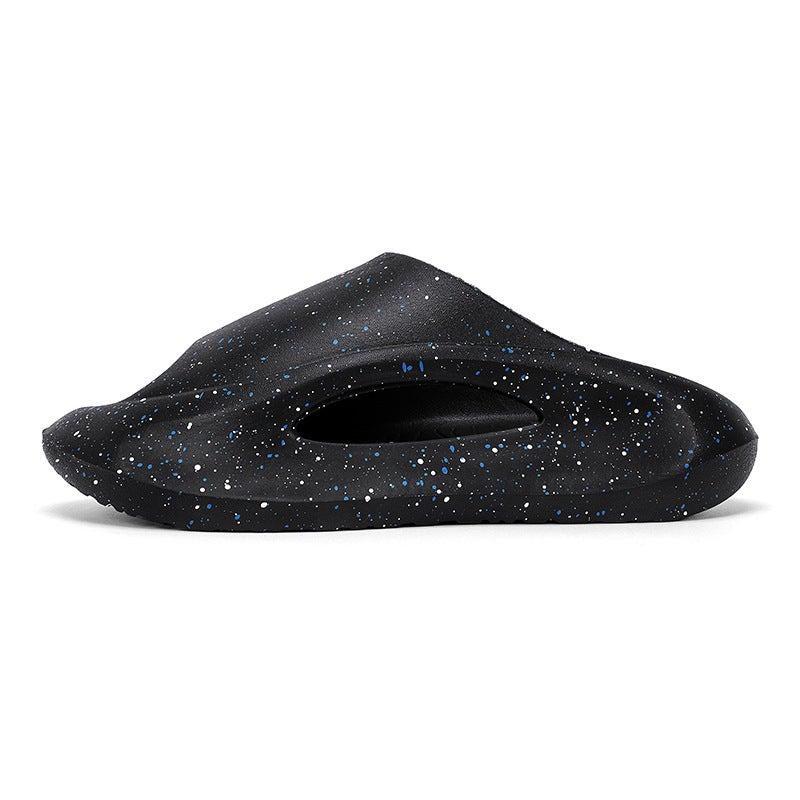 Summer Boys Large Size Slippers Thick Bottom Eva Slippers Outdoor Home Fashion Slippers Sandals Fashionable Beach Slippers - Image 1