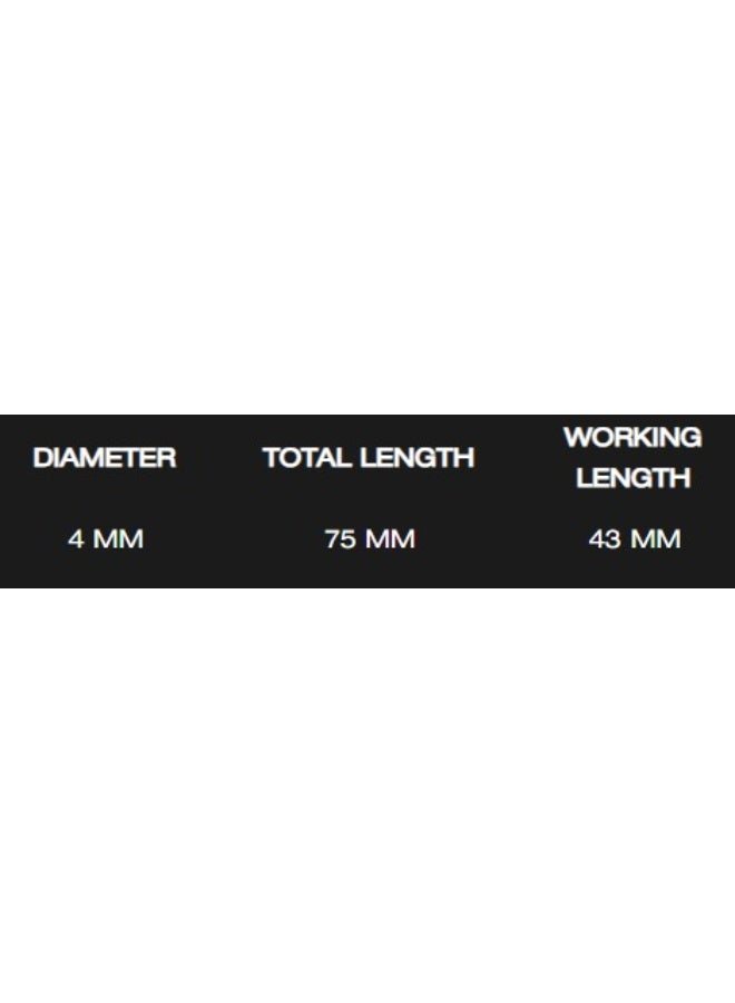 DeWesser HSS Cobalt Drill Bit – 4 mm Diameter, Precision German-Made 3 PC - Image 2