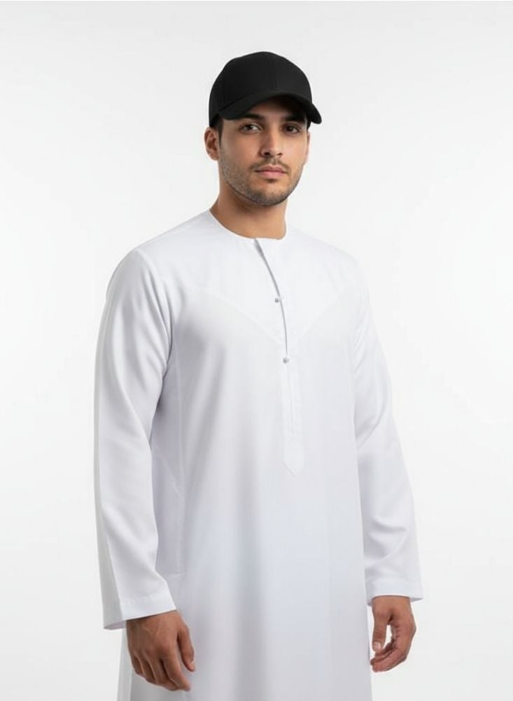 بريميم قبعة بيسبول سوداء بسيطة - فخامة يومية للجنسين - Image 5