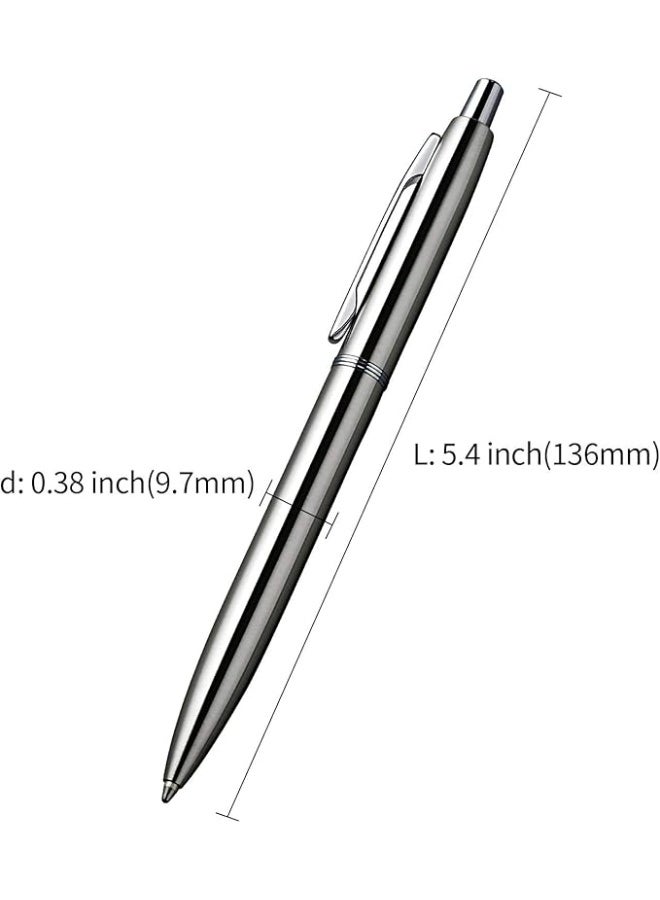 ChaoQ 3 Pcs Retractable Metal Ballpoint Pens, for Gift, Business, Office - Image 5