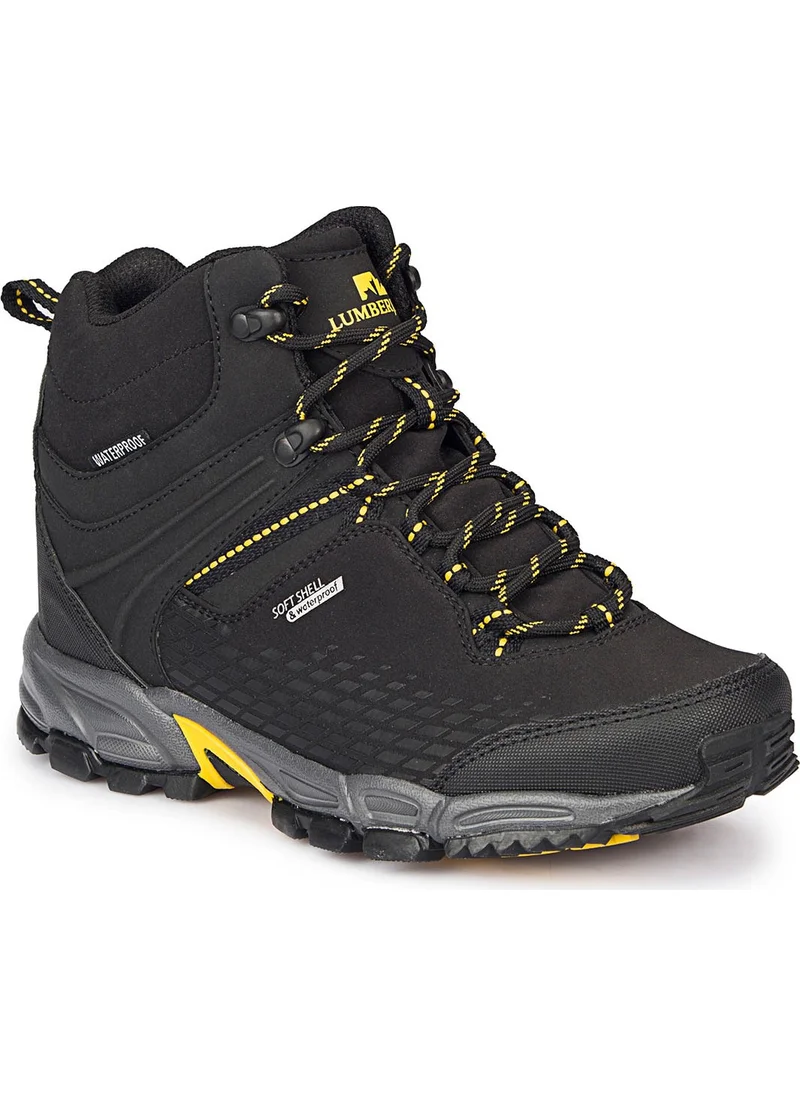 لامبرجاك Flake G Hi Black Boy's Boots
