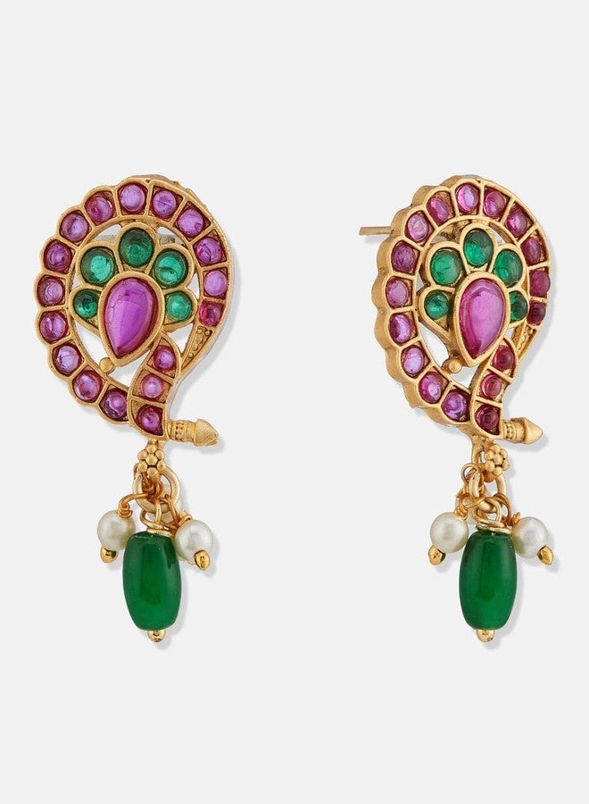 Fabindia Metal Stud Earrings - (20255071) - Image 5
