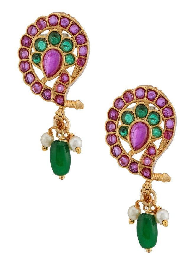 Fabindia Metal Stud Earrings - (20255071) - Image 1
