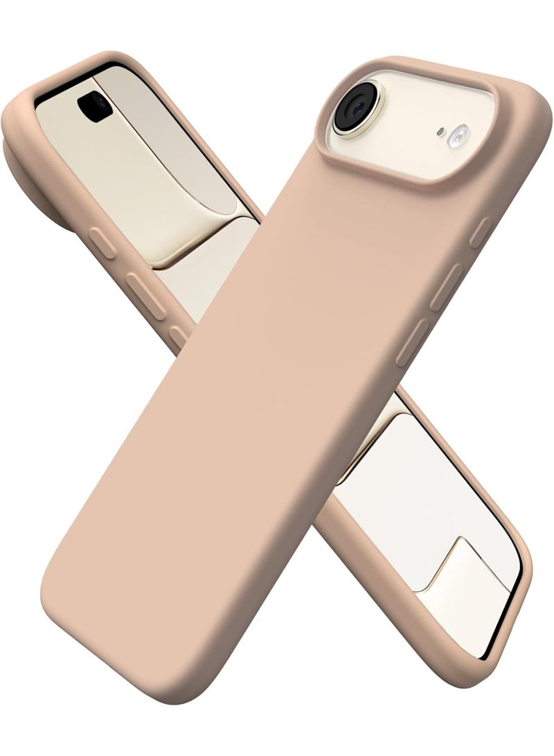 Case for iPhone 17 Air Soft Liquid Silicone Gel Case Full Body Shockproof Protection Matte Finish Cover Soft Microfiber Lining Cushion Slim Back Case for iPhone 17 Air - Image 1