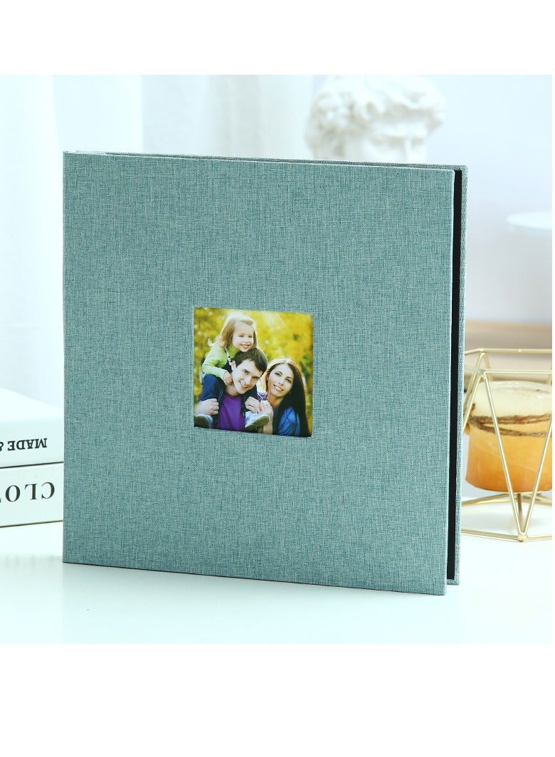 40-Page Self Adhesive Photo Album White Photo Albums, Extra Large Capacity Family Wedding Picture Albums Photo Book, Magnetic Self-stick Photos Hand Made DIY Albums, Memory Book - Image 1
