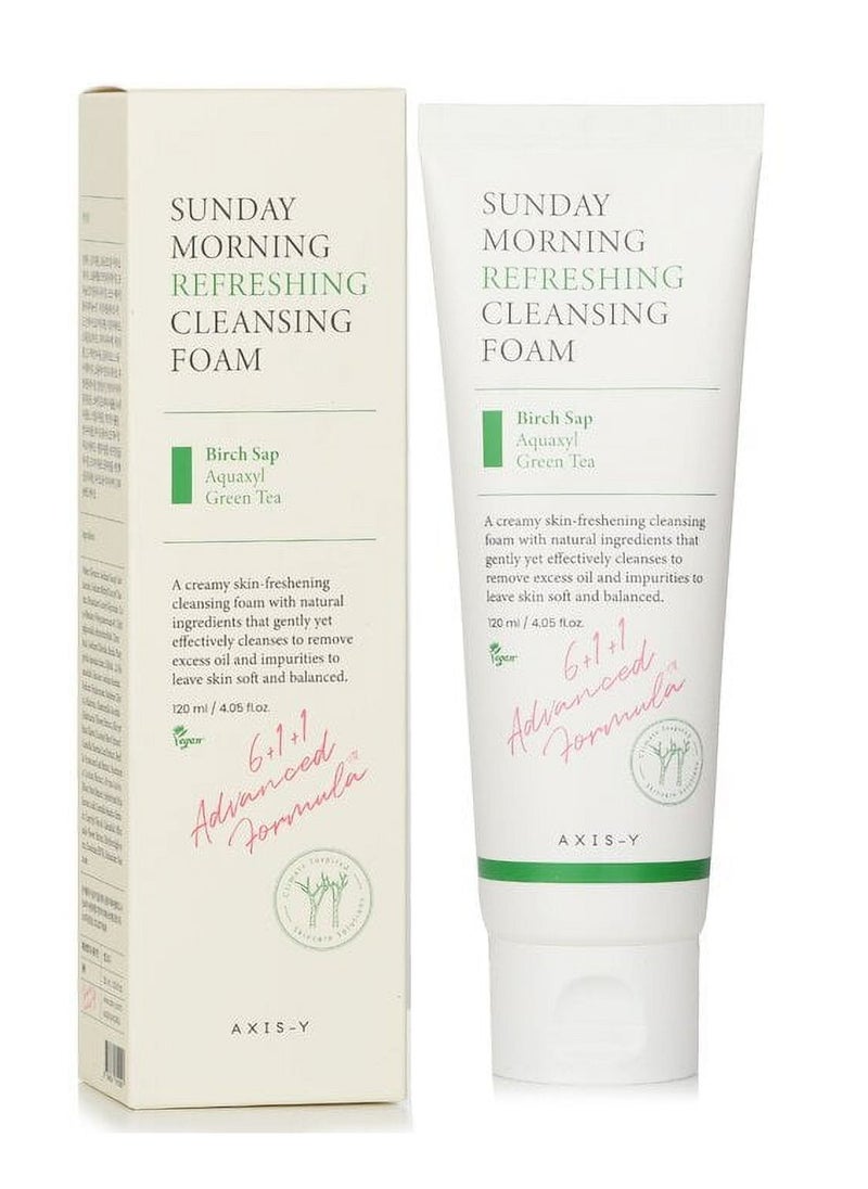 AXIS-Y Sunday Morning Refreshing Cleansing Foam 120Ml  - Image 1