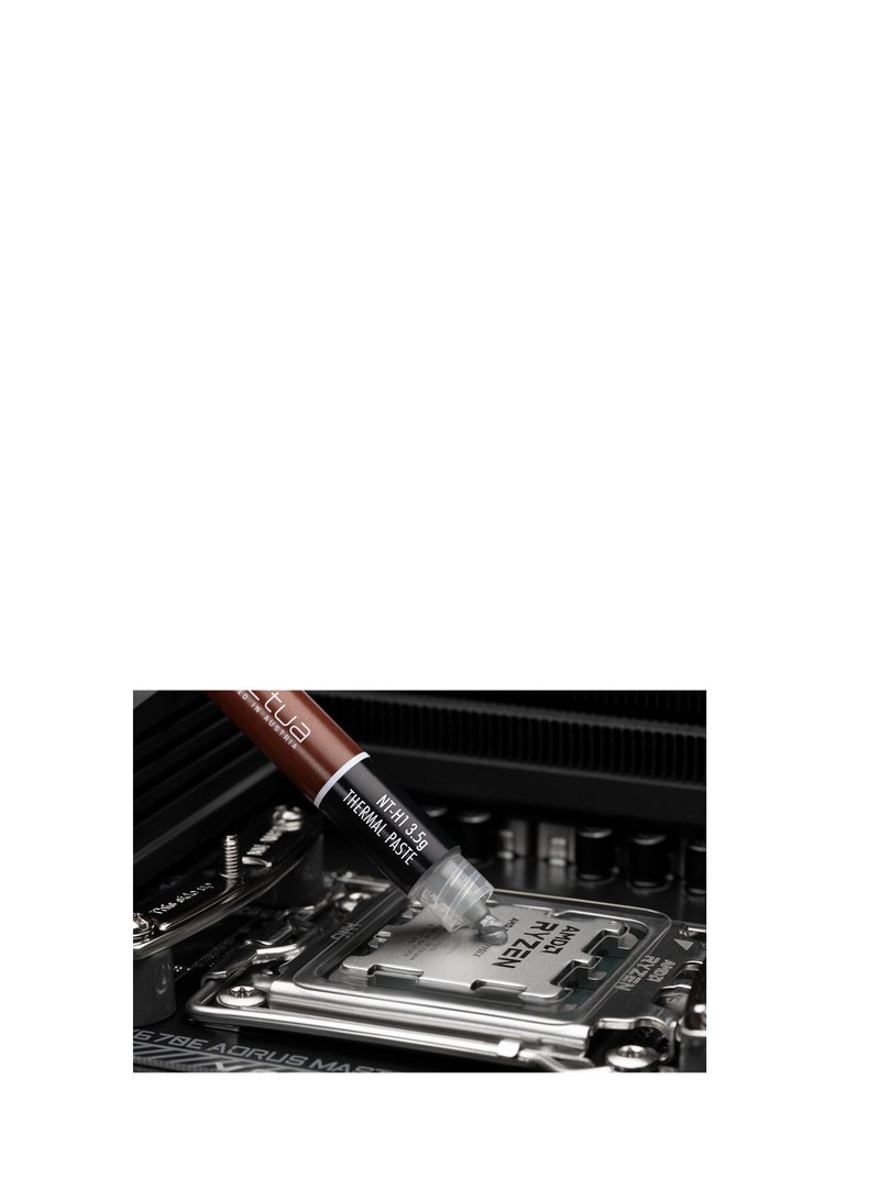 Noctua NT-H1 3.5g AM5 Edition, Pro-Grade Thermal Compound with Thermal Paste Guard for AMD AM5 CPUs (3.5g) - Image 2