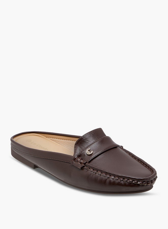 Le Confort Women's Metal Accent Slip-On Mules  - Image 2