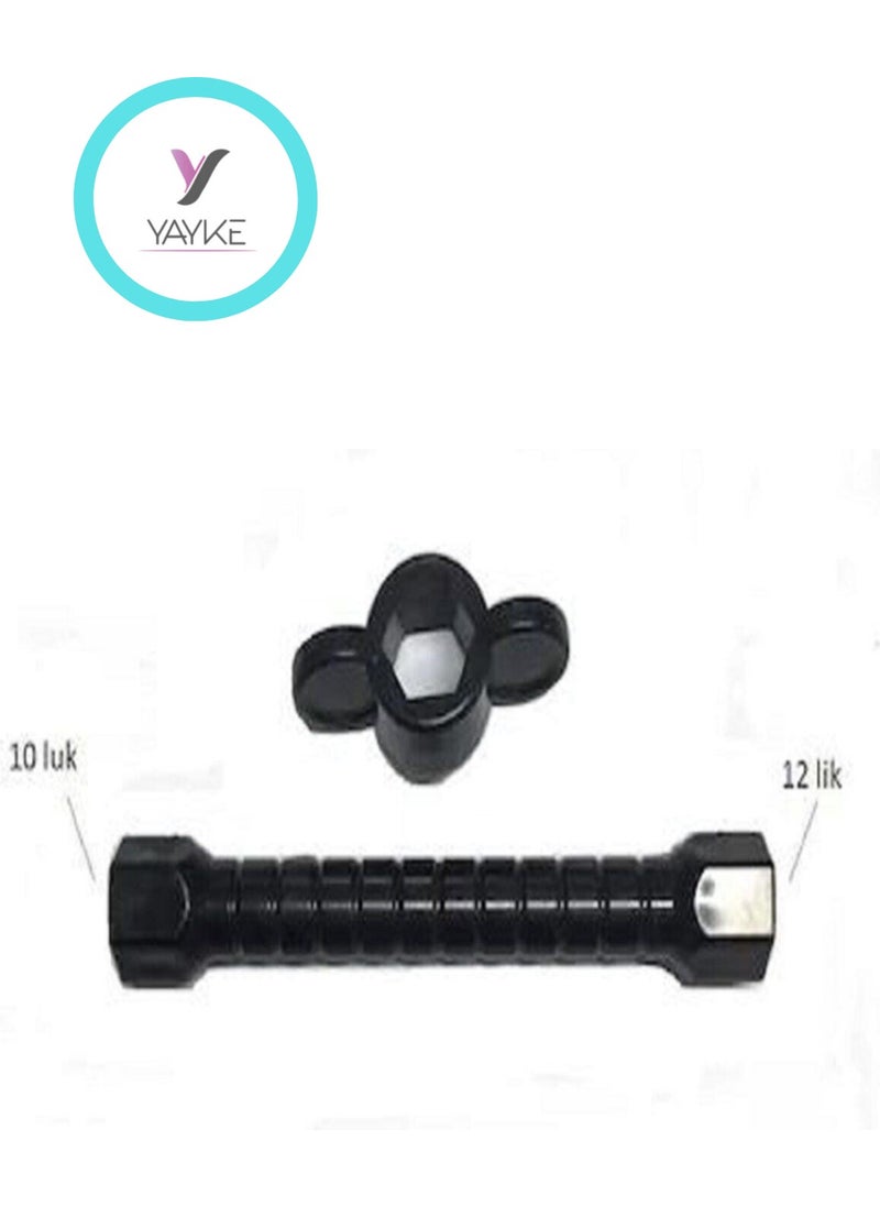 Yayke - Faucet Under-Faucet Mounting Fixing Screw Nut Tightening Tool Sleeve Wrench 10-12 - Image 1
