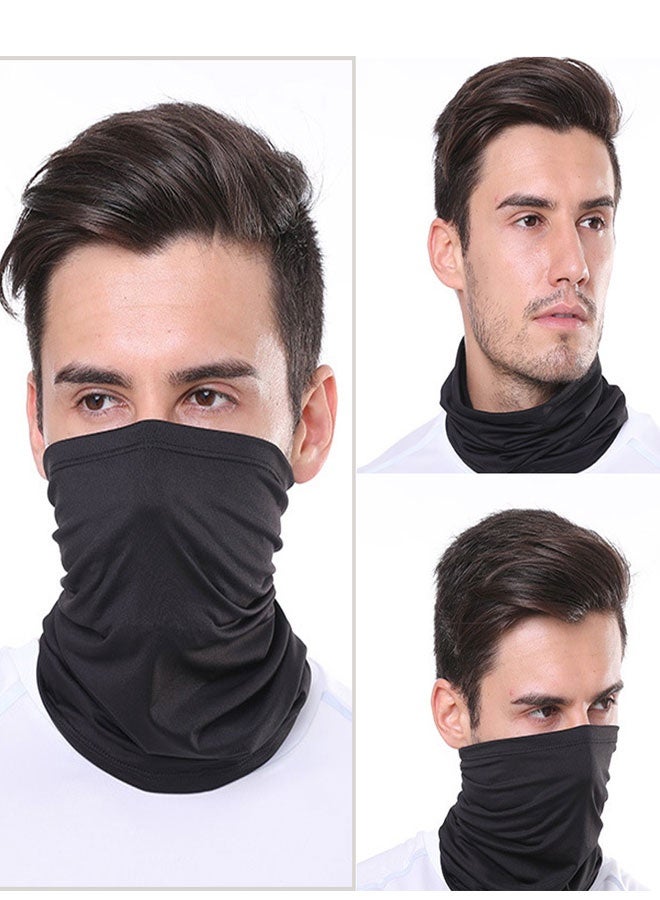 هوتو 4pcs الرقبة غايتر الوجه قناع غطاء الوشاح بارد خفيف الوزن التنفس الغبار الأشعة فوق البنفسجية حماية الشمس مقاومة للرياح باندانا بالاكلافا للرجال النساء الصيد المشي لمسافات طويلة الجري ركوب الدراجات الرياضات في الهواء الطلق - Image 4