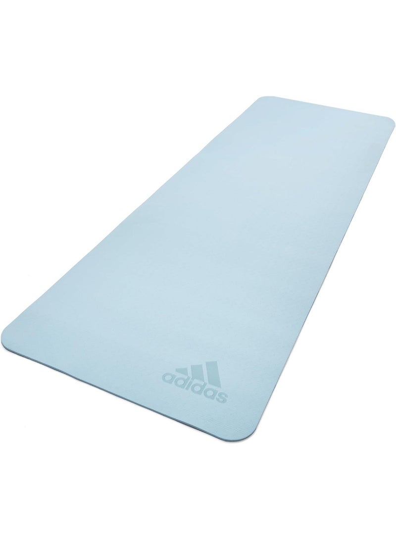 adidas Premium Yoga Mat - 5mm - Sky Tint - Image 2