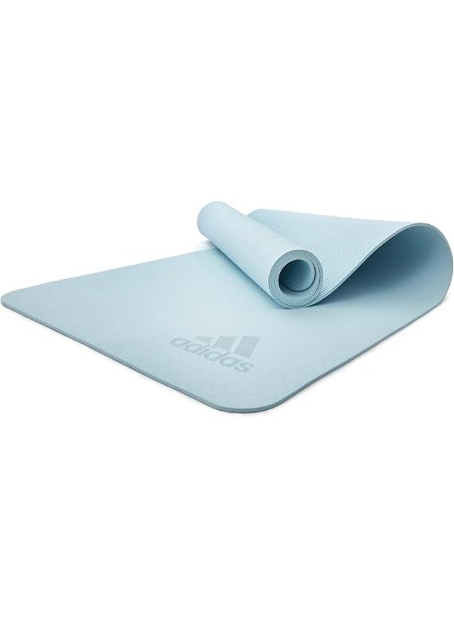 adidas Premium Yoga Mat - 5mm - Sky Tint - Image 1