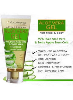 VOLAMENA WITH DEVICE Aloe Vera Gel For Face & Body 100 Ml  - Image 2