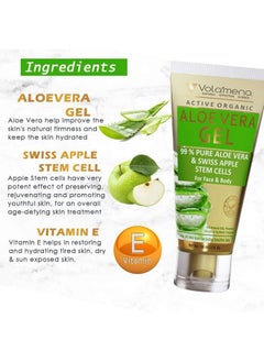 VOLAMENA WITH DEVICE Aloe Vera Gel For Face & Body 100 Ml  - Image 3