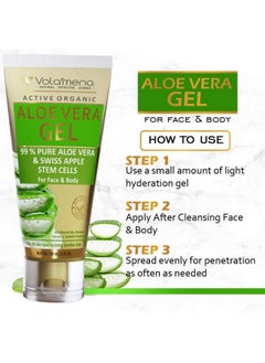 VOLAMENA WITH DEVICE Aloe Vera Gel For Face & Body 100 Ml  - Image 4