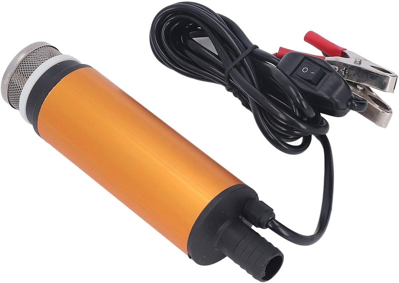 Oil Extractor and Transfer Pump 12V - 80W Kerosene and Water Fluid Utility Tool with 19mm Outlet 2.5m Cable 5500RPM 5m Lift for Trucks Motorcycles Cars and Four Wheel Vehicles - Image 4