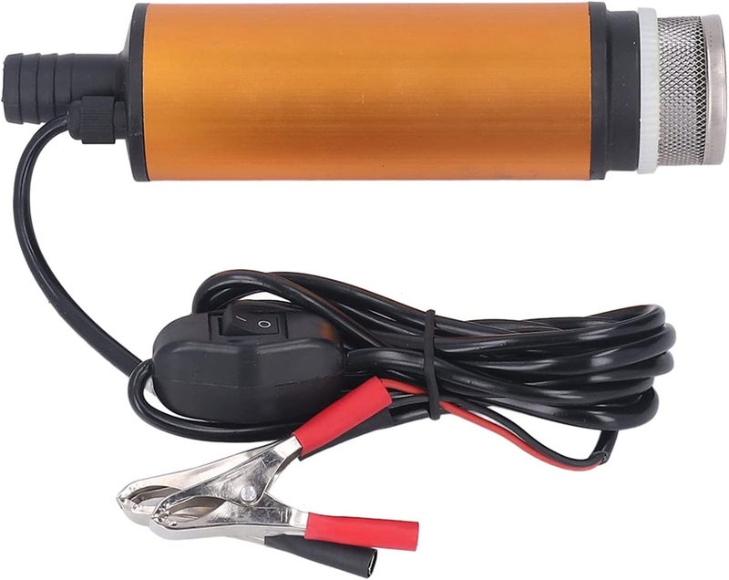 Oil Extractor and Transfer Pump 12V - 80W Kerosene and Water Fluid Utility Tool with 19mm Outlet 2.5m Cable 5500RPM 5m Lift for Trucks Motorcycles Cars and Four Wheel Vehicles - Image 3