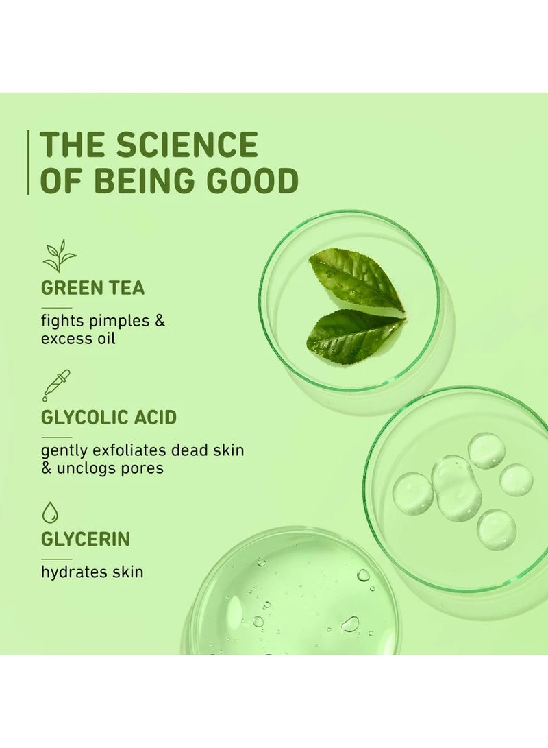 Green Tea Face Toner For Oily Acne Prone Skin Facial Toner for Glowing Skin Shrinks and Tightnes Pores Controls Excess Oil 150ml