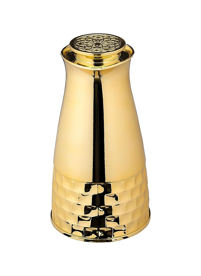 Alsaif Al Saif Waad 2 Pieces Coffee And Tea Vacuum Flask Set, Size: 1.0/0.7 Liter, Color:Gold  - Image 3