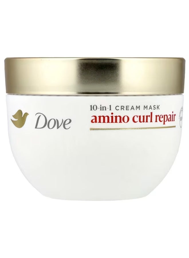 Dove, Amino Curl Repair, 10 in 1 Cream Mask, 9.2 oz (260 g)