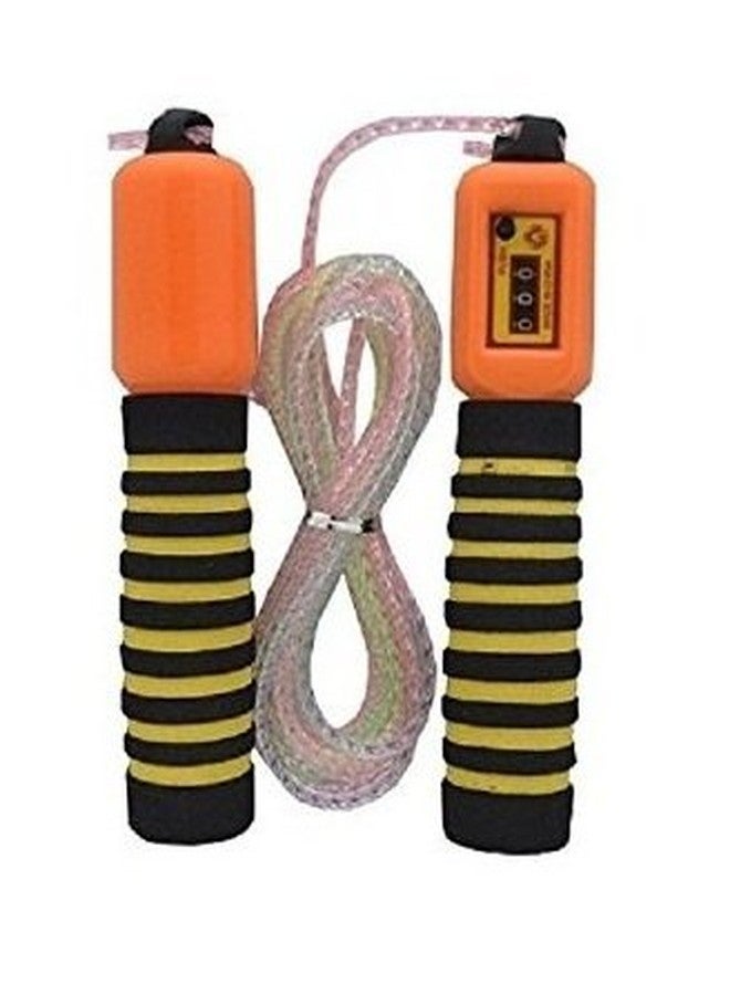 Powerpak Skipping/Jump Rope with Jump Counter and Foam Handles (colour as per availability) 1803B19 - Image 1