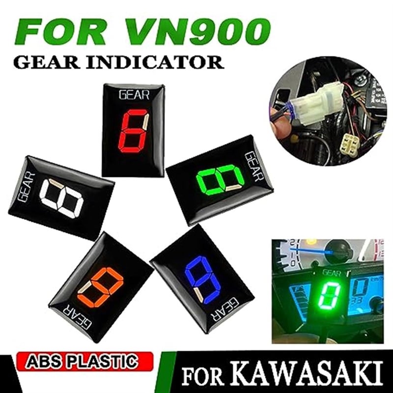 Wivplex 1-6 Gear Indicator for VN900 - Image 3
