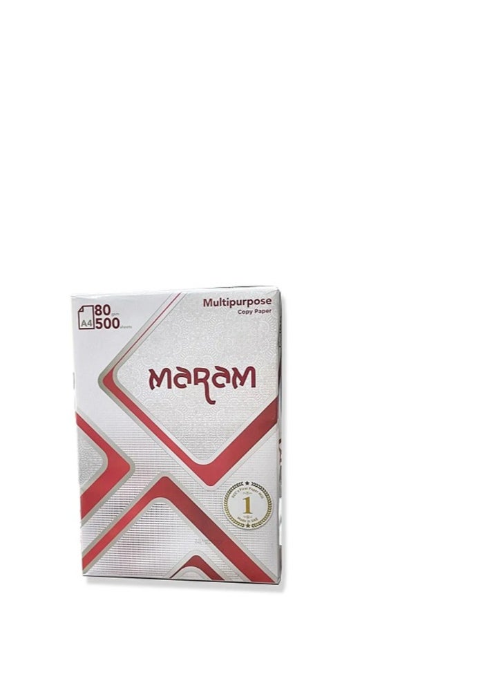 Maram Maram A4 Copy Paper 80 gm 500 Paper 1 Pack  - Image 1
