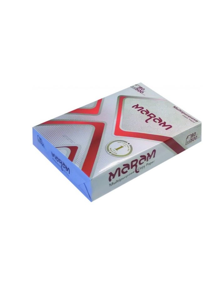 Maram Maram A4 Copy Paper 80 gm 500 Paper 1 Pack  - Image 2