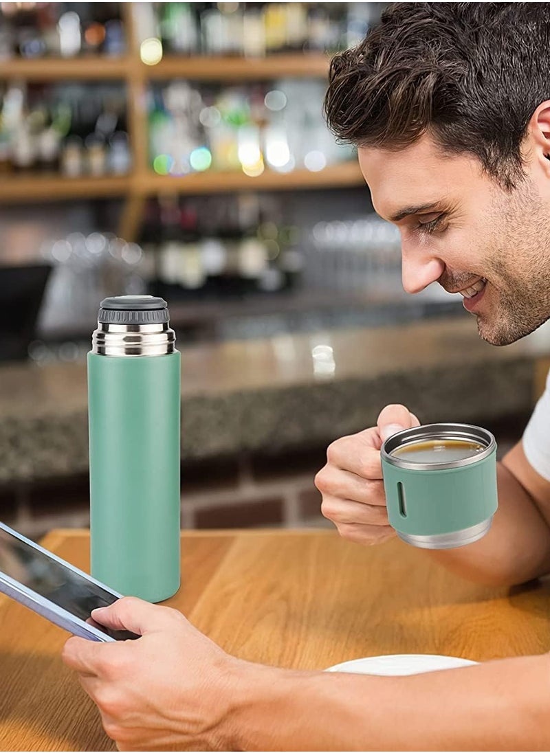 Shopit - Vacuum Insulated Flask Set, Stainless Steel Vacuum Flask Water bottle with Cups - Image 1